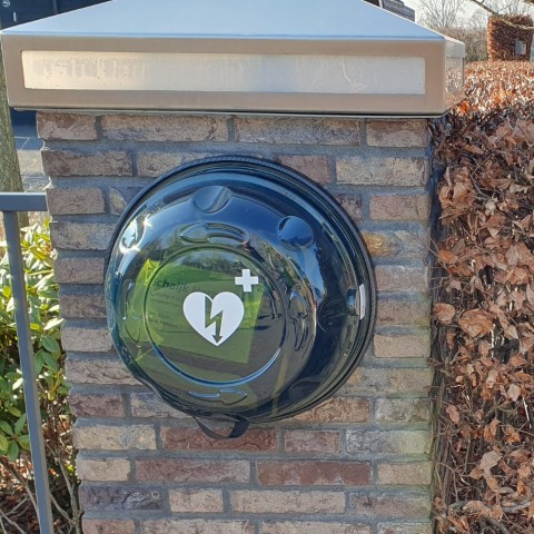 ronde kast met AED