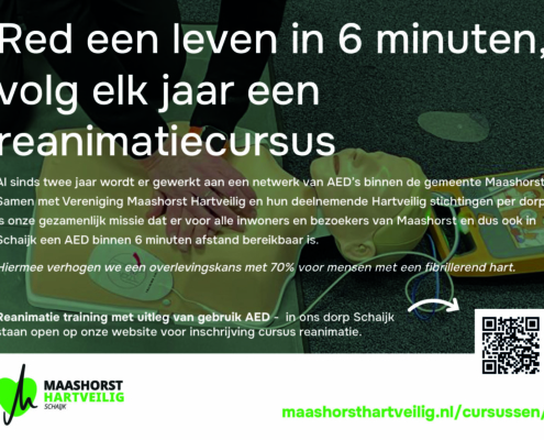 Reanimatie cursussen Schaijk 2026